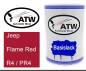 Preview: Jeep, Flame Red, R4 / PR4: 500ml Lackdose, von ATW Autoteile West.